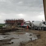 23.06.2023 Betonowanie nadbudowy podpory nr 5