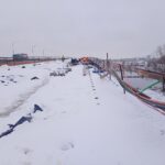 15.01.2025 Prace na płycie pomostu