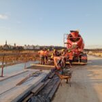 29.01.2025 Betonowanie kap chodnikowych