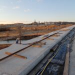29.01.2025 Zabetonowany fragment kap chodnikowych