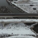 Widok na płytę pomostu w przęśle nr 4