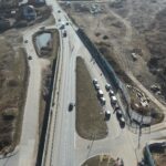 Widok na teren przyszłego węzła A