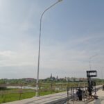 24.04.2025 Montaż latarni oświetleniowych