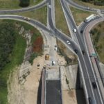 Widok na odcinek najazdu na most