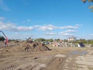 01.10.2025 Teren budowy węzła drogowego2