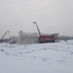 07.01.2026 Widok na budowę wiaduktu