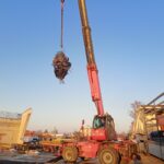 21.01.2026 Rozładunek stali zbrojeniowej
